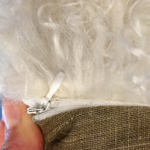 Make Your Own Sheepskin Pillow Tutorial | Shepherd Like A Girl
