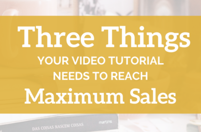 3 Things Your Video Tutorial Needs to Reach MAX Sales - Amika Ryan Shepherd Like A Girl